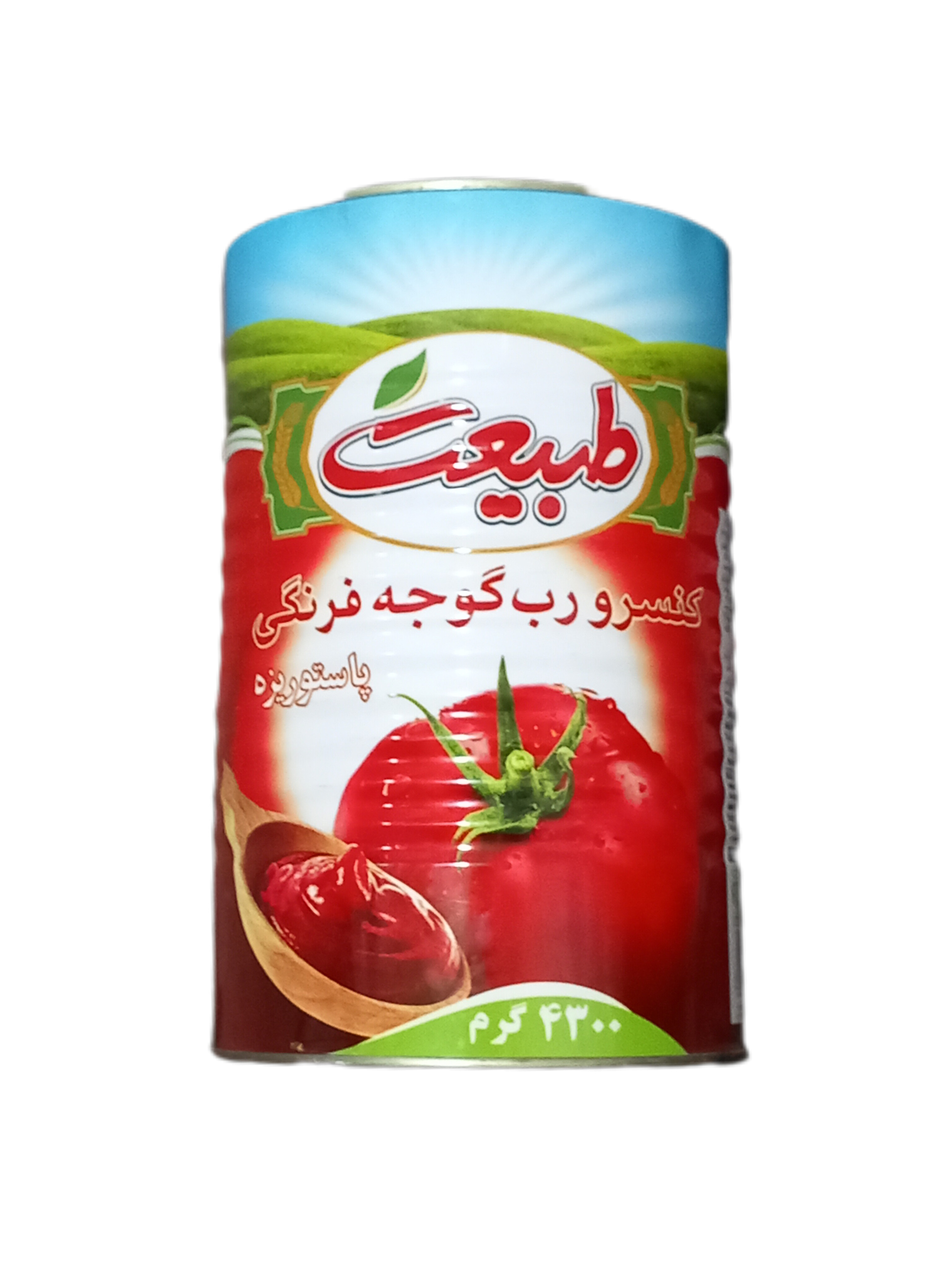 کنسرو رب گوجه فرنگی طبیعت 4300 گرم