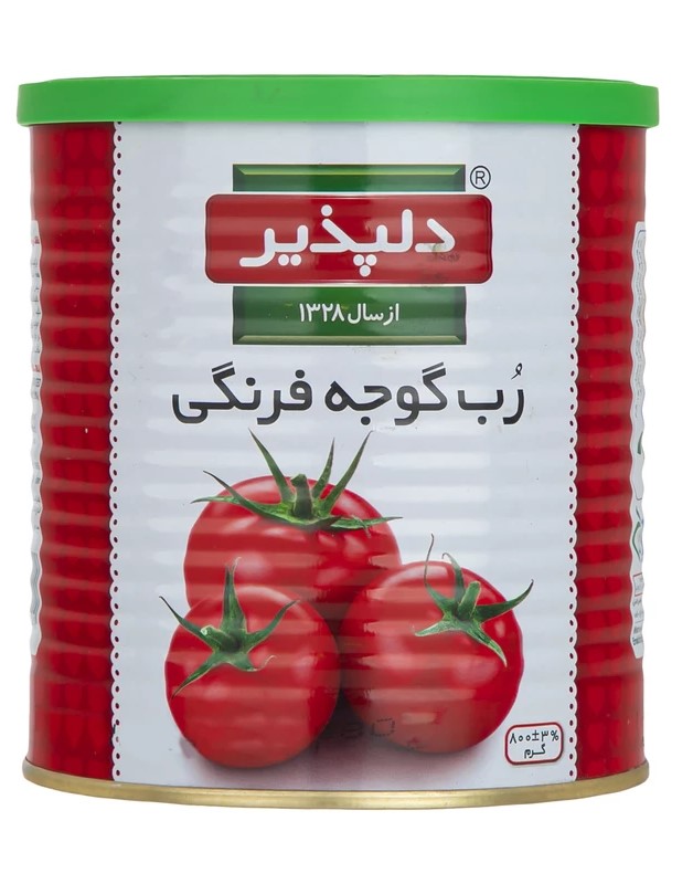 رب گوجه فرنگی دلپذیر 800 گرم